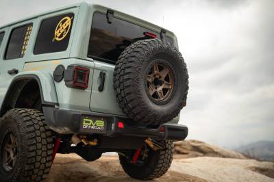 DV8 Offroad - DV8 Offroad 2018-2025 Jeep Wrangler JL DV8 Offroad Spare Tire Carrier - Image 4