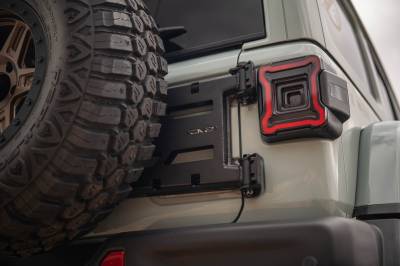 DV8 Offroad - DV8 Offroad 2018-2025 Jeep Wrangler JL DV8 Offroad Spare Tire Carrier - Image 5