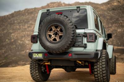 DV8 Offroad - DV8 Offroad 2018-2025 Jeep Wrangler JL DV8 Offroad Spare Tire Carrier - Image 7