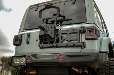 DV8 Offroad - DV8 Offroad 2018-2025 Jeep Wrangler JL DV8 Offroad Spare Tire Carrier - Image 12