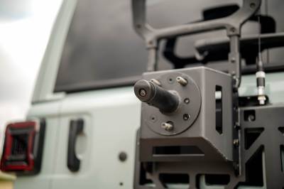 DV8 Offroad - DV8 Offroad 2018-2025 Jeep Wrangler JL DV8 Offroad Spare Tire Carrier - Image 13
