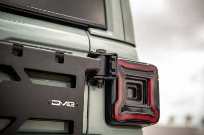 DV8 Offroad - DV8 Offroad 2018-2025 Jeep Wrangler JL DV8 Offroad Spare Tire Carrier - Image 14