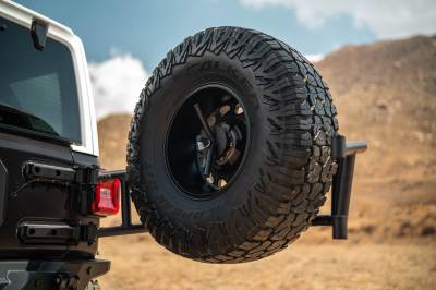 DV8 Offroad - DV8 Offroad 2018-2025 Jeep Wrangler JL Body Mounted Tire Carrier - Image 11
