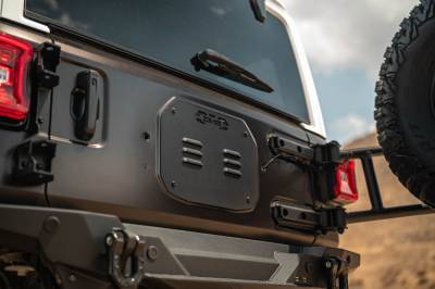 DV8 Offroad - DV8 Offroad 2018-2025 Jeep Wrangler JL Body Mounted Tire Carrier - Image 12
