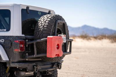 DV8 Offroad - DV8 Offroad 2018-2025 Jeep Wrangler JL Body Mounted Tire Carrier - Image 16