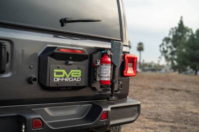 DV8 Offroad - DV8 Offroad 2018-2025 Jeep Wrangler JL Tailgate Reinforcement Molle Panel - Image 2