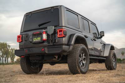 DV8 Offroad - DV8 Offroad 2018-2025 Jeep Wrangler JL Tailgate Reinforcement Molle Panel - Image 4