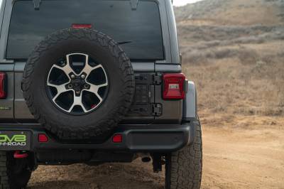 DV8 Offroad - DV8 Offroad 2018-2025 Jeep Wrangler JL Tailgate Reinforcement Molle Panel - Image 6