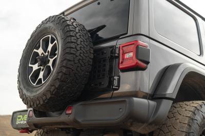 DV8 Offroad - DV8 Offroad 2018-2025 Jeep Wrangler JL Tailgate Reinforcement Molle Panel - Image 8