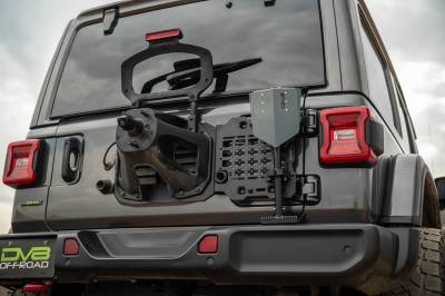 DV8 Offroad - DV8 Offroad 2018-2025 Jeep Wrangler JL Tailgate Reinforcement Molle Panel - Image 10