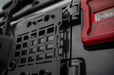 DV8 Offroad - DV8 Offroad 2018-2025 Jeep Wrangler JL Tailgate Reinforcement Molle Panel - Image 11