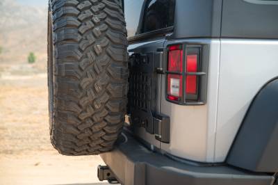 DV8 Offroad - DV8 Offroad 2007-2018 Jeep Wrangler JK Tailgate Reinforcement Molle Panel - Image 2