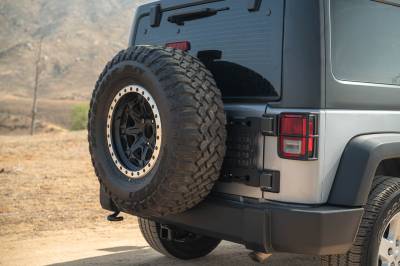 DV8 Offroad - DV8 Offroad 2007-2018 Jeep Wrangler JK Tailgate Reinforcement Molle Panel - Image 1