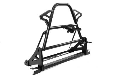 DV8 Offroad - DV8 Offroad 2020-2025 Jeep Gladiator JT DV8 Offroad Adjustable In-Bed Tire Carrier - Image 3