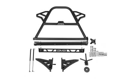 DV8 Offroad - DV8 Offroad 2020-2025 Jeep Gladiator JT DV8 Offroad Adjustable In-Bed Tire Carrier - Image 4