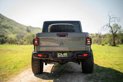 DV8 Offroad - DV8 Offroad 2020-2025 Jeep Gladiator JT DV8 Offroad Adjustable In-Bed Tire Carrier - Image 8