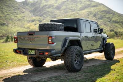 DV8 Offroad - DV8 Offroad 2020-2025 Jeep Gladiator JT DV8 Offroad Adjustable In-Bed Tire Carrier - Image 10