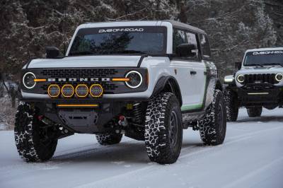 DV8 Offroad - DV8 Offroad 2021-2025 Ford Bronco Tube Series Front Bumper - Image 5