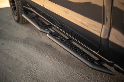 DV8 Offroad - DV8 Offroad 2019-2024 GMC Sierra 1500 & Chevrolet Silverado 1500 Crew Cab DV8 Offroad OE Plus Side Steps - Image 3