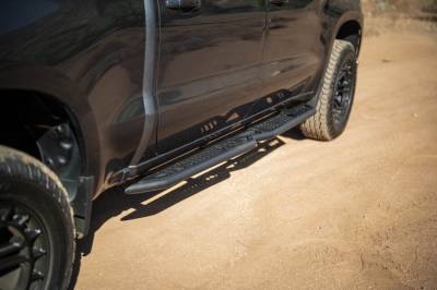 DV8 Offroad - DV8 Offroad 2019-2024 GMC Sierra 1500 & Chevrolet Silverado 1500 Crew Cab DV8 Offroad OE Plus Side Steps - Image 4
