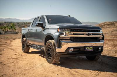 DV8 Offroad - DV8 Offroad 2019-2024 GMC Sierra 1500 & Chevrolet Silverado 1500 Crew Cab DV8 Offroad OE Plus Side Steps - Image 6