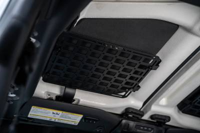 DV8 Offroad - DV8 Offroad 2018-2025 Jeep Wrangler JL Roof Mount for 15” x 12” Molle Panel - Image 4