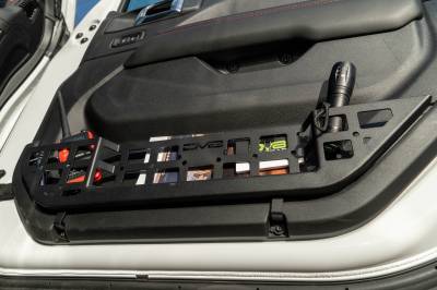 DV8 Offroad - DV8 Offroad 2018-2025 Jeep Wrangler JL & Gladiator JT Electric Seat Front Door Molle Pockets - Image 14