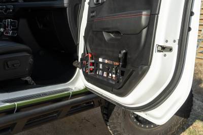 DV8 Offroad - DV8 Offroad 2018-2025 Jeep Wrangler JL & Gladiator JT Electric Seat Front Door Molle Pockets - Image 15