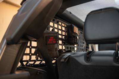 DV8 Offroad - DV8 Offroad 2021-2024 Ford Bronco DV8 Offroad Rear Window Molle Panels - Image 1