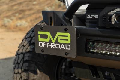 DV8 Offroad - DV8 Offroad Universal Quick Release D-Ring License Plate Mount - Image 13