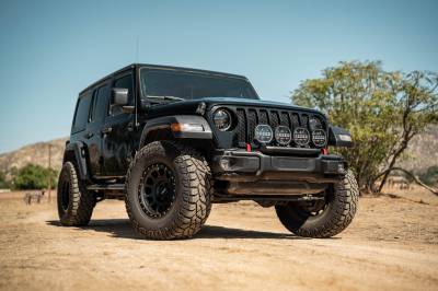 DV8 Offroad - DV8 Offroad 2018-2025 Wrangler JL Push Bar for Mopar Rubicon Steel Bumper - Image 4