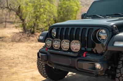 DV8 Offroad - DV8 Offroad 2018-2025 Wrangler JL Push Bar for Mopar Rubicon Steel Bumper - Image 7