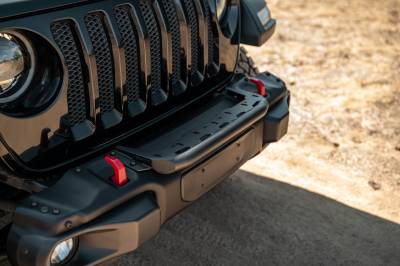 DV8 Offroad - DV8 Offroad 2018-2025 Wrangler JL Push Bar for Mopar Rubicon Steel Bumper - Image 10