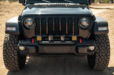 DV8 Offroad - DV8 Offroad 2018-2025 Wrangler JL Push Bar for Mopar Rubicon Steel Bumper - Image 15