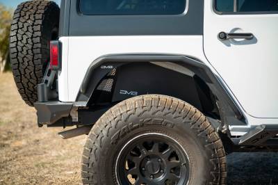 DV8 Offroad - DV8 Offroad 2007-2018 Jeep Wrangler JK Rear Inner Fenders - Image 3