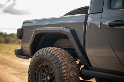 DV8 Offroad - DV8 Offroad 2020-2025 Jeep Gladiator JT DV8 Offroad Armor Fender Flares - Image 7