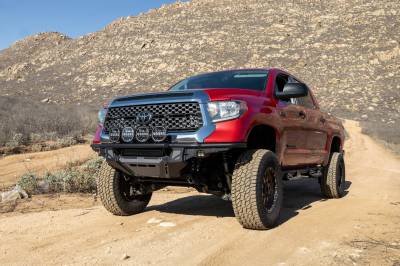 DV8 Offroad - DV8 Offroad 2014-2021 Toyota Tundra Tube Front Bumper - Image 7