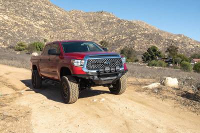 DV8 Offroad - DV8 Offroad 2014-2021 Toyota Tundra Tube Front Bumper - Image 11