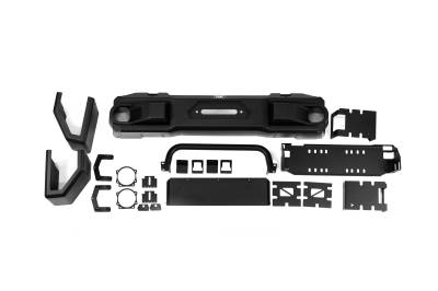 DV8 Offroad - DV8 Offroad 2018-2025 Jeep Wrangler JL & 2020-2025 Gladiator JT DV8 Offroad OE Plus Front Bumper - Image 4