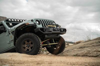 DV8 Offroad - DV8 Offroad 2018-2025 Jeep Wrangler JL & 2020-2025 Gladiator JT DV8 Offroad OE Plus Front Bumper - Image 7
