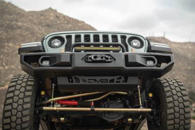 DV8 Offroad - DV8 Offroad 2018-2025 Jeep Wrangler JL & 2020-2025 Gladiator JT DV8 Offroad OE Plus Front Bumper - Image 9