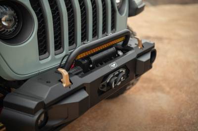DV8 Offroad - DV8 Offroad 2018-2025 Jeep Wrangler JL & 2020-2025 Gladiator JT DV8 Offroad OE Plus Front Bumper - Image 10