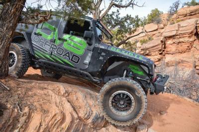 DV8 Offroad - DV8 Aluminum Inner Fender Front Black Jeep JK - Image 8