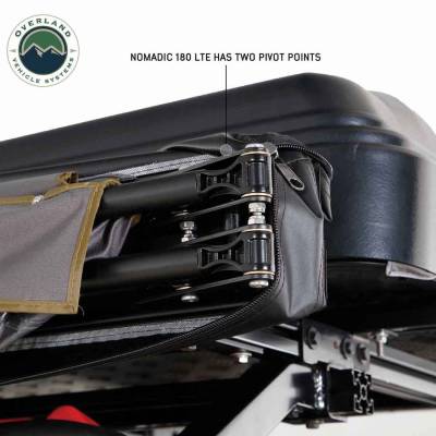 Overland Vehicle Systems - Nomadic 180 LTE Awning With Bracket Kit - Image 5