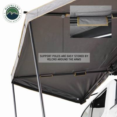 Overland Vehicle Systems - Nomadic 180 LTE Awning With Bracket Kit - Image 12