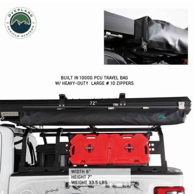 Overland Vehicle Systems - Nomadic 180 LTE Awning With Bracket Kit - Image 13