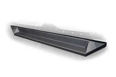 DV8 Offroad - 4 Door Plated Steel Step 2007-2017 Jeep JK Matt Black - Image 3