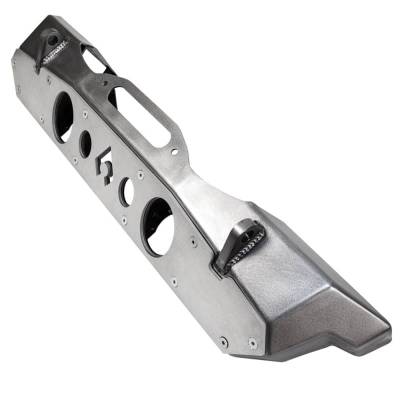 Artec Industries - Artec Bare Steel Nighthawk Front Bumper with Aluminum Skid for JK, JL, and JT - Bare Steel - Image 1