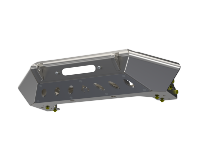 Artec Industries - Artec 07-Up Jeep Wranger/Gladiator High Clearance Front Bumper Powdercoat Black Steel - Image 1