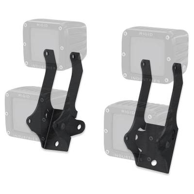 Artec Industries - Artec JK A-Pillar Dual LED Cube Light Mounts - Image 1
